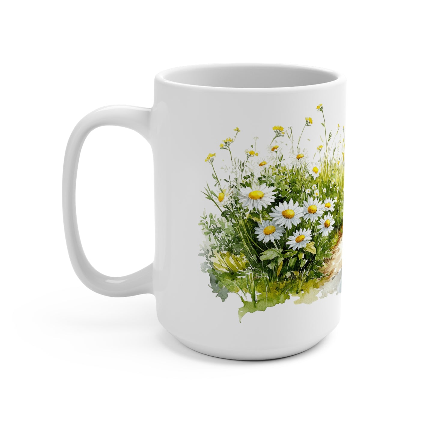 Mug: Enchanting Fairy Garden Scene 15oz
