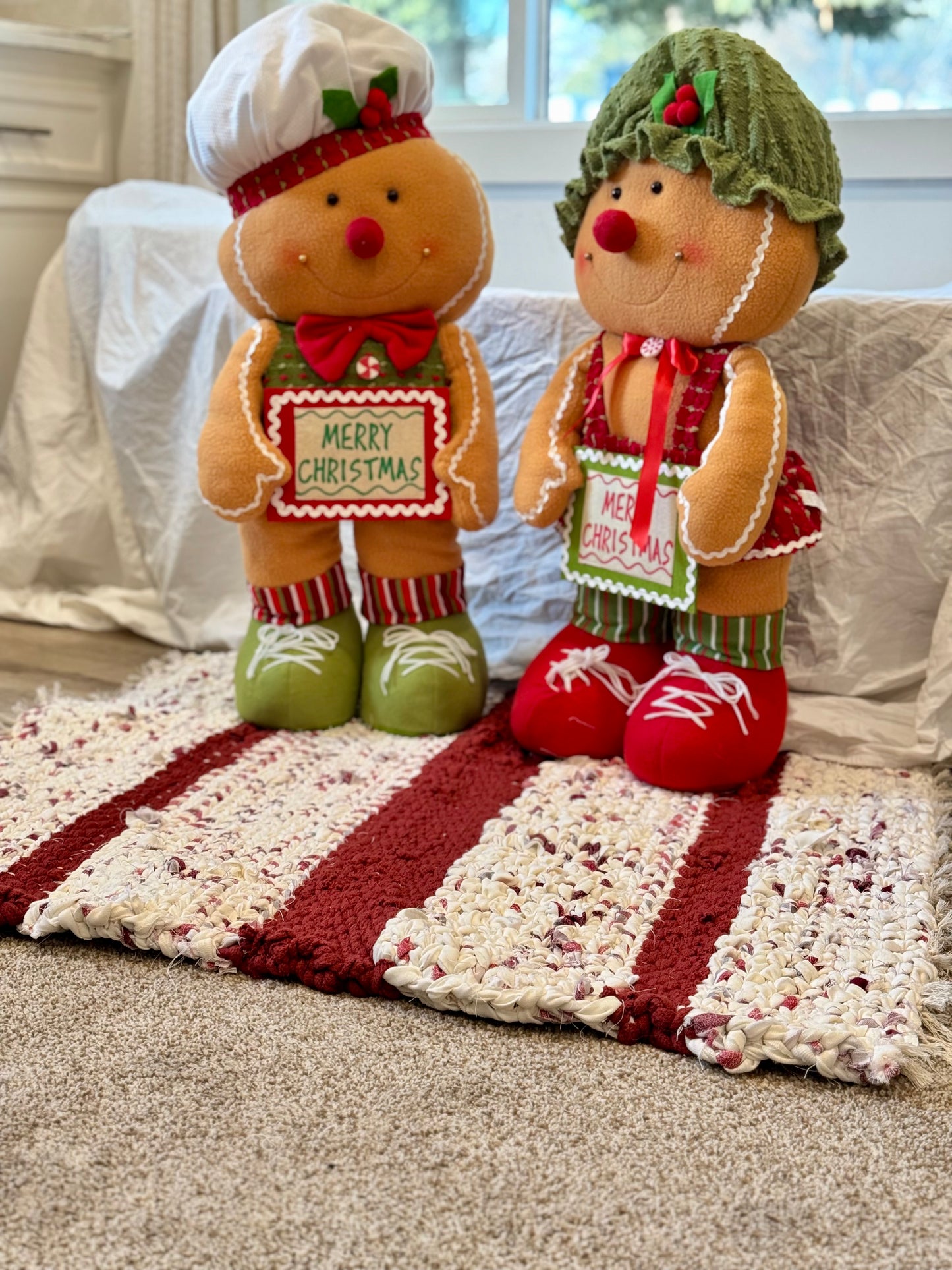 Hand Woven Christmas Rug