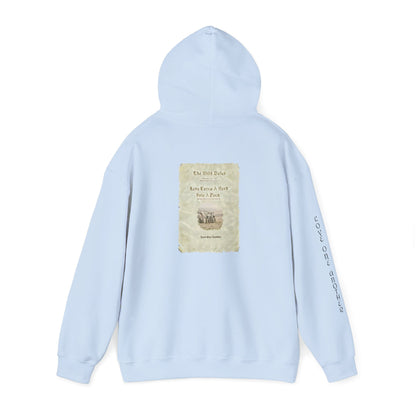 "Love One Another" Parable Hoodie - Lambs with Heart-Shaped Spots - Vintage Farm Design