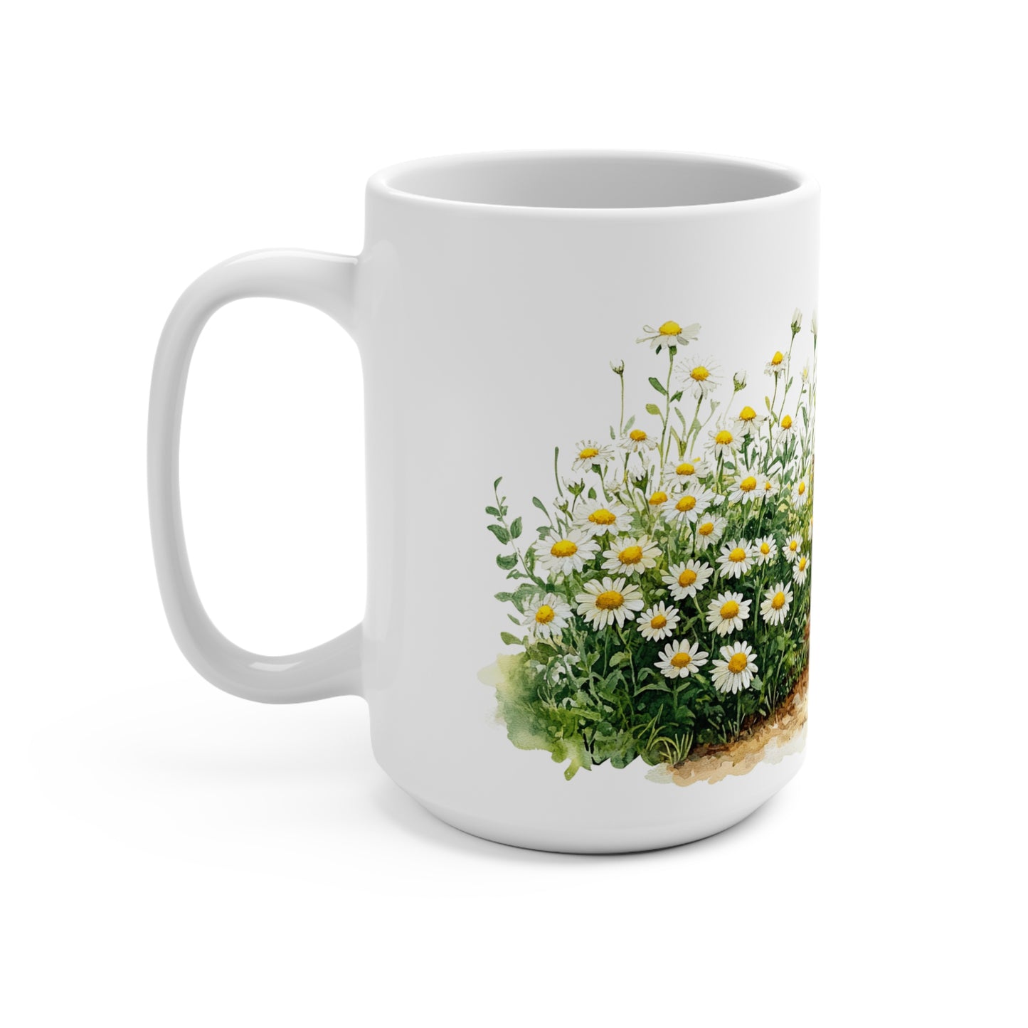 Mug 15oz Beautiful Fairy Sitting by Old Wood Gate Cup for Coffee Tea Hot Chocolate