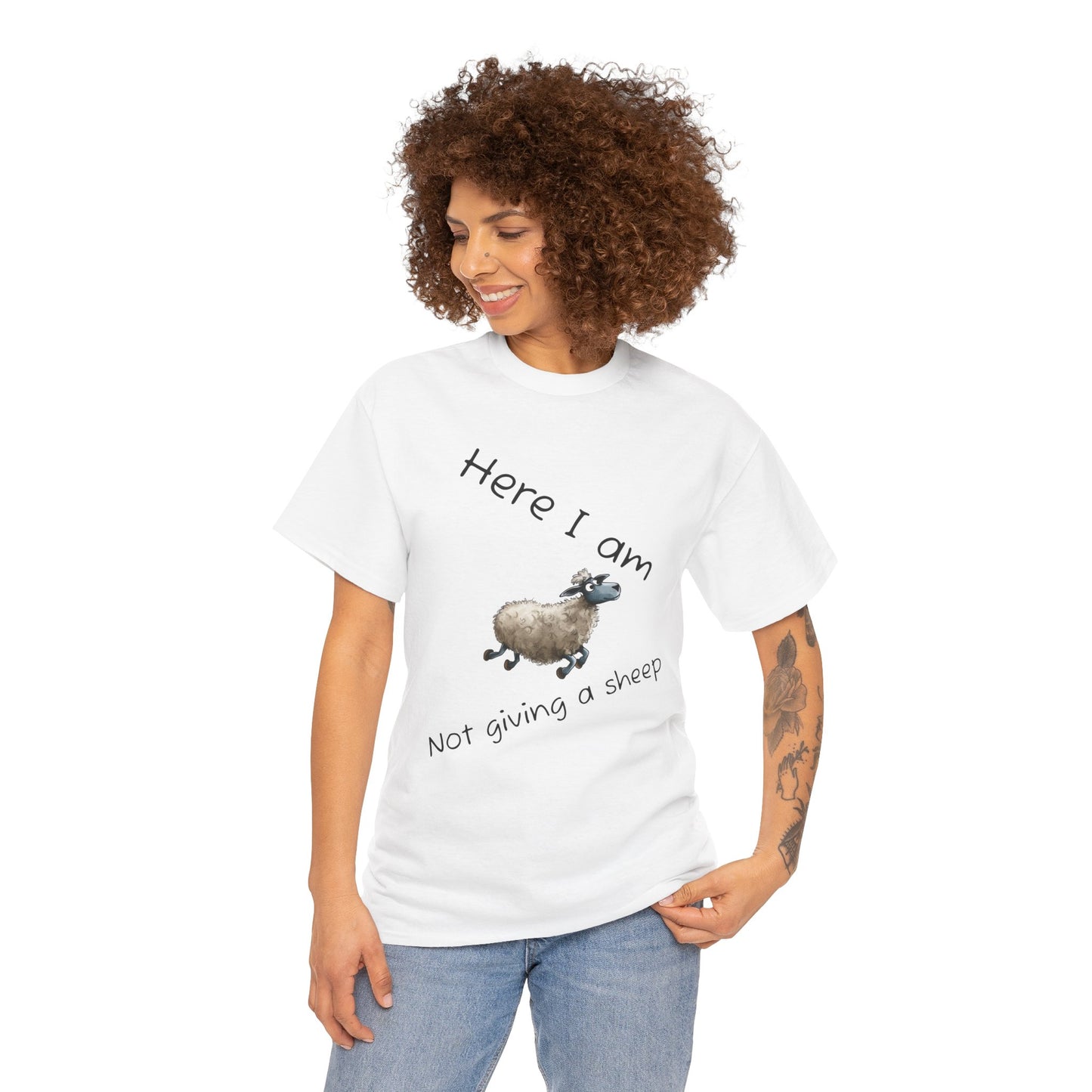 T-Shirt Silly Sheep Cotton T-Shirt