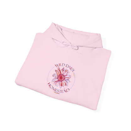 Wild Daisy Homestead Unisex Heavy Blend Hoodie - Cozy & Trendy Sweatshirt