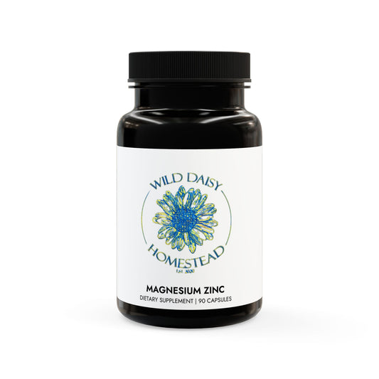 Magnesium Zinc Supplement (90 Capsules)