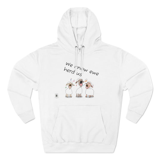 Hoodie White Silly Sheep