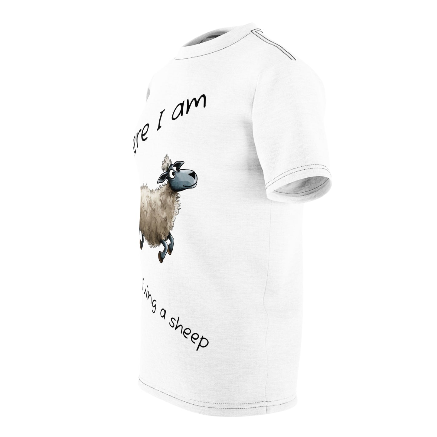 T-Shirt Silly Sheep White