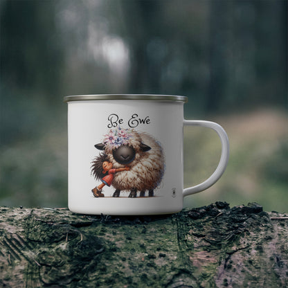 Enamel Camping Mug Indoor and Outdoor Child Safe